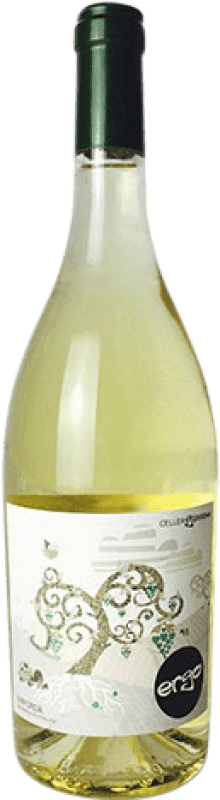 Envio grátis | Vinho branco Garriguella Ergo de Gerisena Jovem D.O. Empordà Catalunha Espanha Macabeo, Garnacha Roja 75 cl