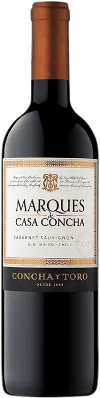 28,95 € | Красное вино Concha y Toro Marqués de Casa Concha I.G. Valle del Maipo Долина Майпо Чили Syrah, Cabernet Sauvignon, Cabernet Franc, Petit Verdot 75 cl