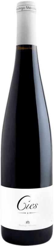 17,95 € | Красное вино Rodrigo Méndez Cíes Tinto D.O. Rías Baixas Галисия Испания Caíño Black, Espadeiro, Loureiro 75 cl