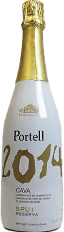 送料無料 | 白スパークリングワイン Sarral Portell 1914/2014 Brut 予約 D.O. Cava カタロニア スペイン Macabeo, Parellada 75 cl