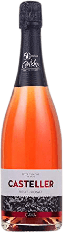 5,95 € | Rosé Sparkling Wine Covides Casteller Rosat Brut Young D.O. Cava Catalonia Spain Grenache, Trepat 75 cl