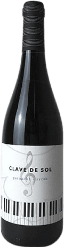 Free Shipping | Red wine Covinca Clave de Sol Young D.O. Cariñena Aragon Spain Syrah, Grenache 75 cl