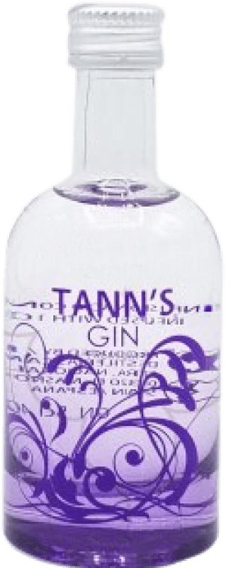 Envoi gratuit | Gin Campeny Tann's Gin Espagne Bouteille Miniature 4 cl