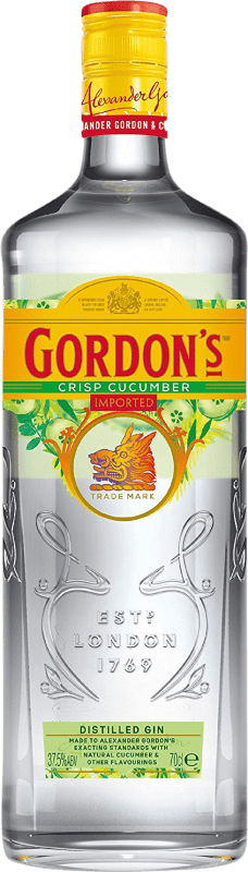 Бесплатная доставка | Джин Gordon's Crisp Cucumber Объединенное Королевство 70 cl