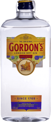 Gin Gordon's Hip Flask Bottle 1 L