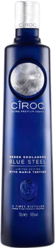 33,95 € | Vodka Cîroc Blue Steel Francia 70 cl