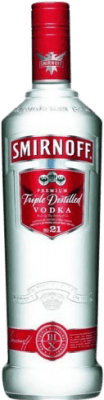 Vodca Smirnoff Etiqueta Roja 1 L