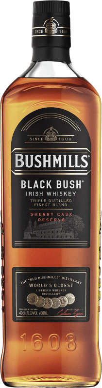 送料無料 | ウイスキーブレンド Bushmills Black Bush アイルランド 70 cl