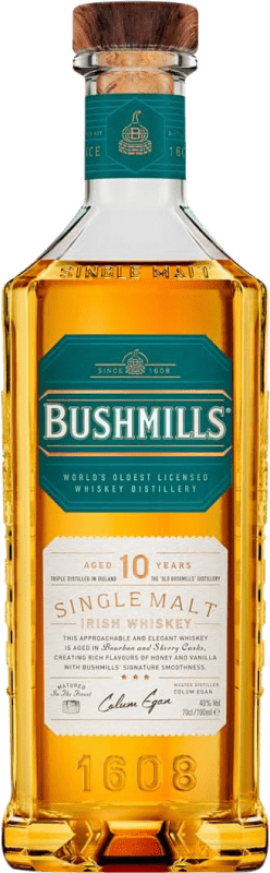 Free Shipping | Whisky Single Malt Bushmills Malt Ireland 10 Years 70 cl