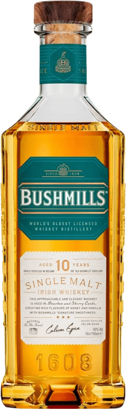 39,95 € Free Shipping | Whisky Single Malt Bushmills Malt 10 Years