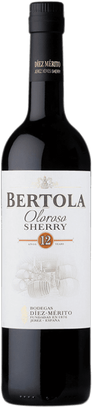 Spedizione Gratuita | Vino Liquoroso Díez Mérito Bertola D.O. Jerez-Xérès-Sherry Andalucía y Extremadura Spagna Pedro Ximénez 12 Anni 75 cl