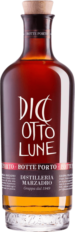 53,95 € | 格拉帕 Marzadro Le Diciotto Lune Botte Porto 意大利 75 cl