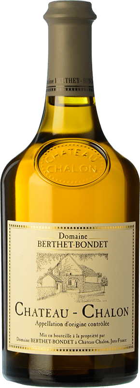 Free Shipping | Fortified wine Berthet-Bondet Vin Jaune Aged A.O.C. Château-Chalon Jura France Savagnin 62 cl