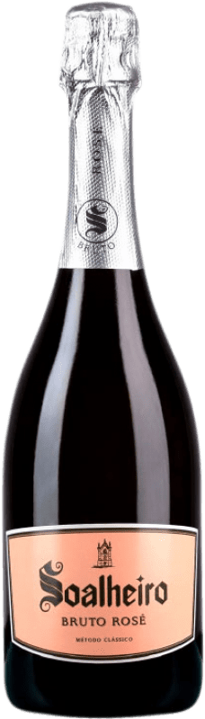 Free Shipping | Rosé sparkling Quinta de Soalheiro Espumante Bruto Rosé Brut Portugal Touriga Nacional, Albariño 75 cl