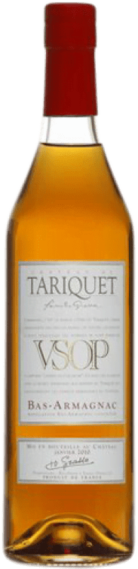 36,95 € Free Shipping | Armagnac Domaine du Tariquet Very Superior Old Pale VSOP Medium Bottle 50 cl