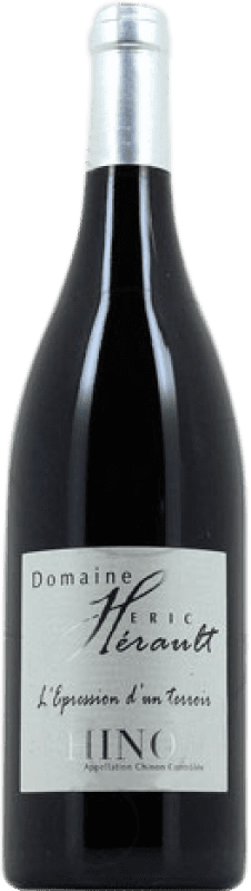 Free Shipping | Red wine Eric Herault Chinon Aged A.O.C. France France Cabernet Franc 75 cl