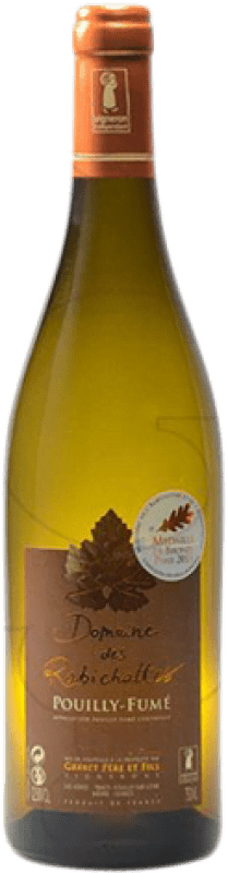 Envío gratis | Vino blanco Grebet Père Domaine des Rabichattes Joven A.O.C. Blanc-Fumé de Pouilly Francia Sauvignon Blanca 75 cl