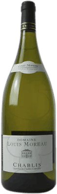 Louis Moreau Chardonnay Chablis Молодой бутылка Магнум 1,5 L