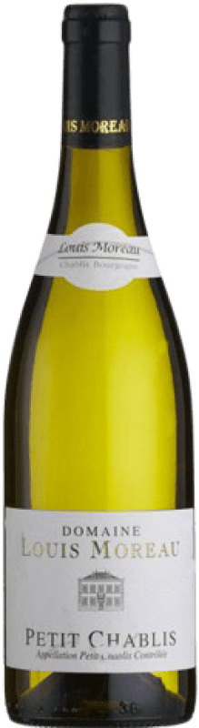 15,95 € Envio grátis | Vinho branco Louis Moreau Jovem A.O.C. Petit-Chablis