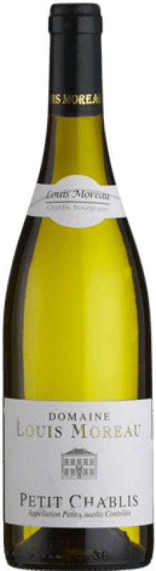 Free Shipping | White wine Louis Moreau Young A.O.C. Petit-Chablis France Chardonnay 75 cl