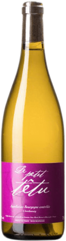 Бесплатная доставка | Белое вино Sarnin-Berrux Le Petit Têtu старения A.O.C. Bourgogne Франция Chardonnay 75 cl