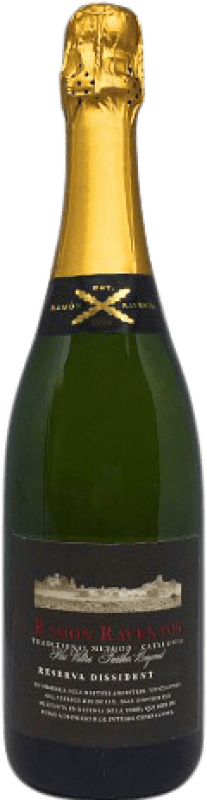 12,95 € Бесплатная доставка | Белое игристое вино Gleva Estates Ramón Raventós Dissident Brut — брют Резерва D.O. Cava