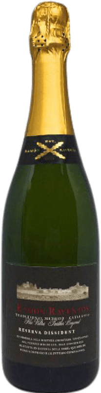 13,95 € | Weißer Sekt Gleva Estates Ramón Raventós Dissident Brut Reserve D.O. Cava Katalonien Spanien Spätburgunder, Macabeo, Chardonnay, Parellada, Xarel·lo Vermell 75 cl