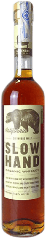 43,95 € Free Shipping | Blended Whisky Greenbar Slow Hand Reserve — Aged Organic — Eco