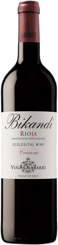 10,95 € | Vinho tinto Olabarri Bikandi Ecológico Crianza D.O.Ca. Rioja La Rioja Espanha Tempranillo Biológico 75 cl
