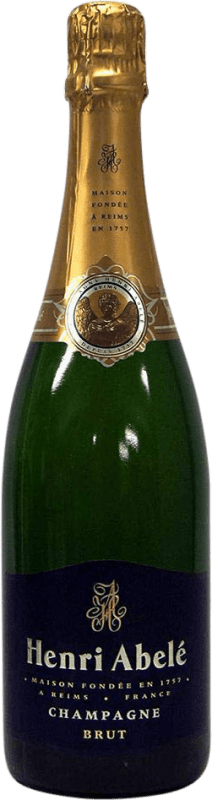 Envio grátis | Espumante branco Henri Abelé Brut A.O.C. Champagne Champagne França Pinot Preto, Chardonnay, Pinot Meunier 75 cl