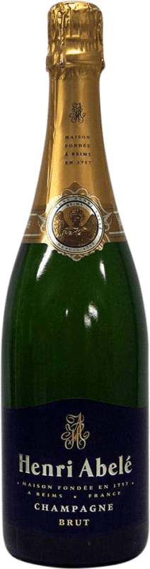 Free Shipping | White Sparkling Wine Henri Abelé Brut A.O.C. Champagne Champagne France Pinot Noir, Chardonnay, Pinot Meunier 75 cl
