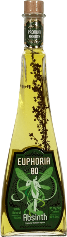 42,95 € Kostenloser Versand | Absinth Hill's Euphoria 80º Medium Flasche 50 cl