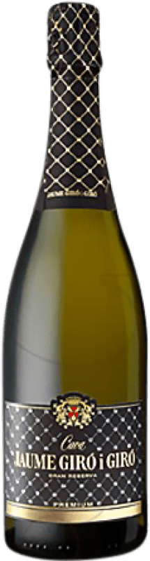 Envoi gratuit | Blanc mousseux Jaume Giró i Giró Premium Brut Nature Grande Réserve D.O. Cava Catalogne Espagne Pinot Noir, Macabeo, Xarel·lo, Chardonnay, Parellada 75 cl