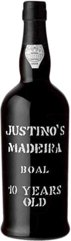 Free Shipping | Fortified wine Justino's Madeira I.G. Madeira Portugal Boal 10 Years 75 cl