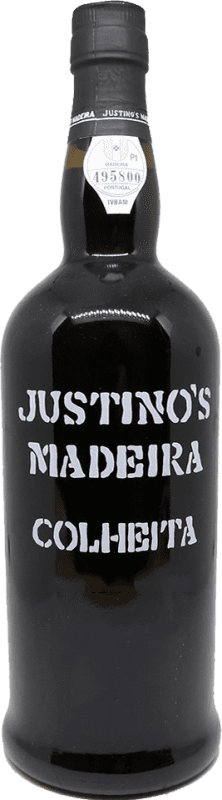 Free Shipping | Fortified wine Justino's Madeira Colheita I.G. Madeira Portugal Negramoll 75 cl