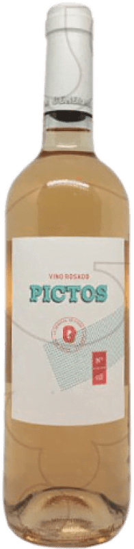 Бесплатная доставка | Розовое вино La General de Vinos Pictos молодое Ла-Риоха Испания Tempranillo — Темпранильо 75 cl