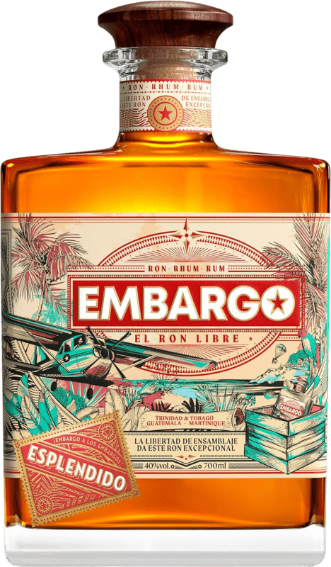 送料無料 | ラム Les Bienheureux Embargo Espléndido フランス 70 cl