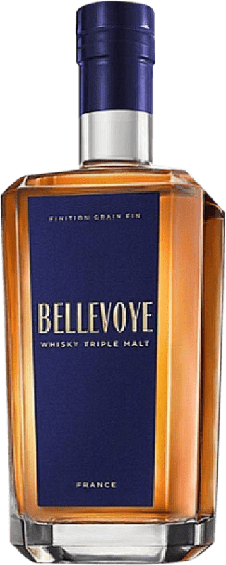 免费送货 | 威士忌单一麦芽威士忌 Les Bienheureux Bellevoye Bleu 法国 70 cl