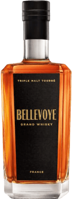 Whiskey Single Malt Les Bienheureux Bellevoye Noir Triple Malt Edition Tourbée 70 cl