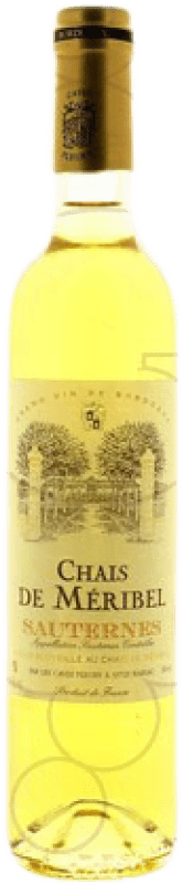 Free Shipping | Fortified wine Les Caves Fleury Chais de Meribel A.O.C. Sauternes France Sauvignon White, Sémillon, Muscadelle Medium Bottle 50 cl