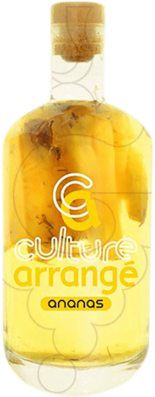 送料無料 | リキュール Les Rhums de Ced Culture Arrangé Ananas Licor Macerado フランス 70 cl