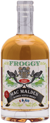 26,95 € | Whisky Blend Mac Malden Froggy Royaume-Uni Bouteille Medium 50 cl
