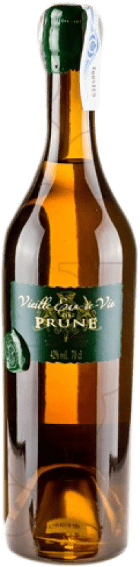 Envio grátis | Aguardente Orujo Gelás Eau de Vie Prune França 70 cl