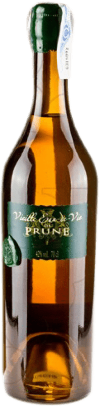 Free Shipping | Pomace Brandy Gelás Eau de Vie Prune France 70 cl