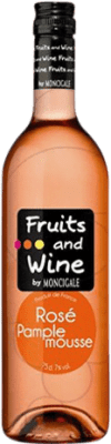 リキュール Marie Brizard Fruits and Wine Rosé — ロゼ マグナムボトル 1,5 L Pamplemousse — グレープフルーツ