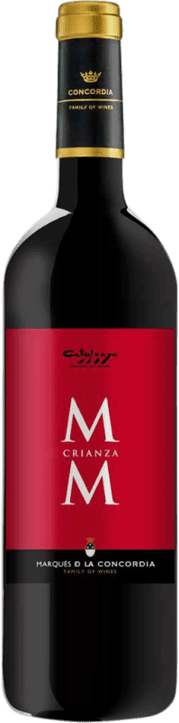 免费送货 | 红酒 Marqués de La Concordia MM 岁 D.O. Catalunya 加泰罗尼亚 西班牙 Tempranillo, Merlot, Cabernet Sauvignon 75 cl