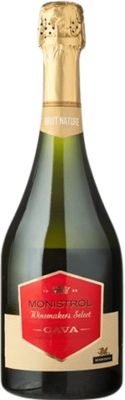 9,95 € Kostenloser Versand | Weißer Sekt Marqués de Monistrol Vintage Brut Natur Reserve D.O. Cava