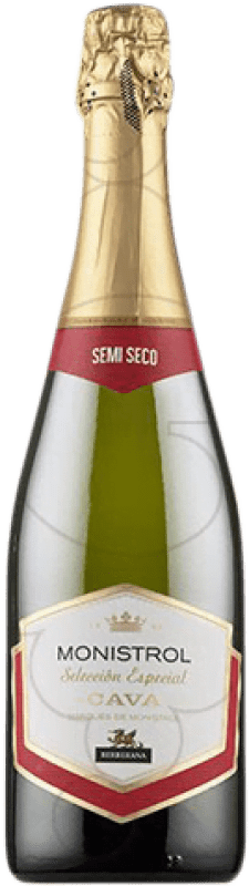 7,95 € Envoi gratuit | Blanc mousseux Marqués de Monistrol Selecció Especial Demi-Sec Demi-Sucré Réserve D.O. Cava