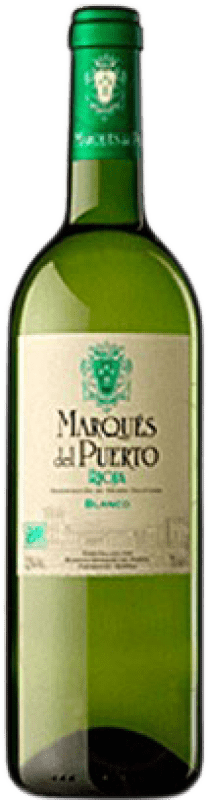 Free Shipping | White wine Marqués del Puerto Young D.O.Ca. Rioja The Rioja Spain Macabeo 75 cl