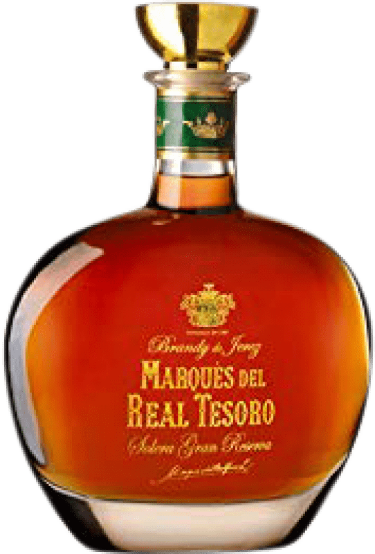 42,95 € | Brandy Marqués del Real Tesoro Solera Grand Reserve — Long Barrel-Aged Spain 70 cl